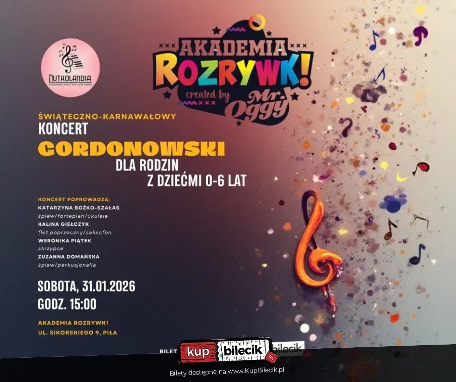 Muzyczne spotkanie dla niemowląt i małych dzieci