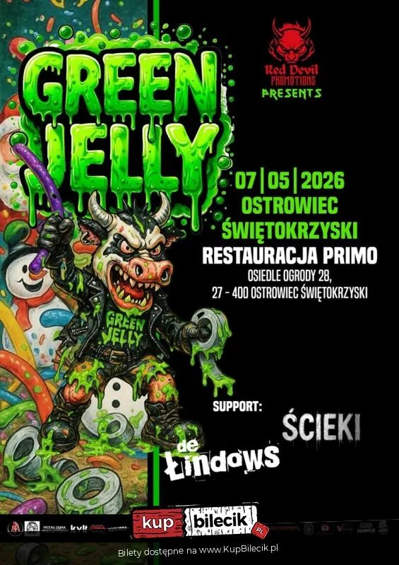 Green Jelly + De Łindows + Ścieki