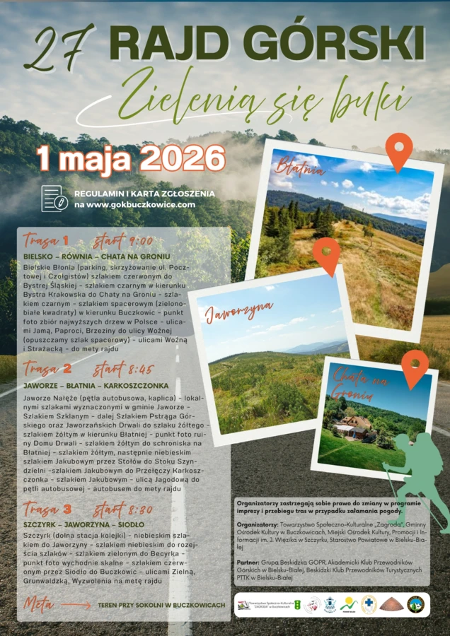 27. Rajd Górski „Zielenią się buki” 🌿