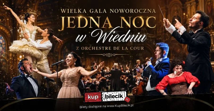 Wielka Gala Noworoczna - Jedna Noc w Wiedniu z Orchestre de la Cour