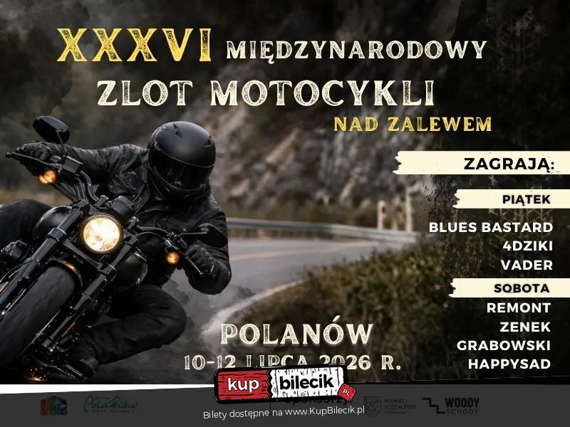 Karnet 2-dniowy - 36 Zlot Motocykli nad Zalewem w Polanowie