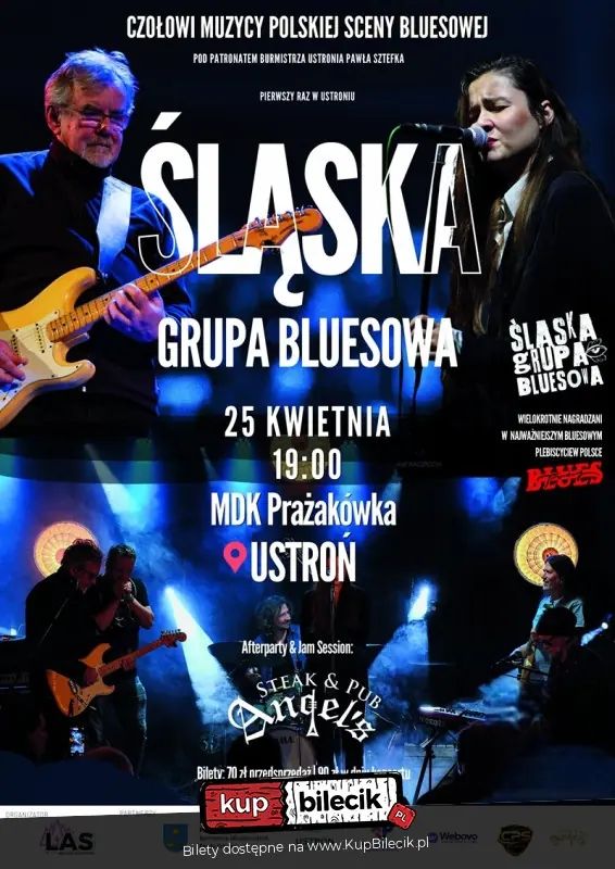 Koncert Śląska Grupa Bluesowa | Ustroń | #1 Blues Night w Prażakówce