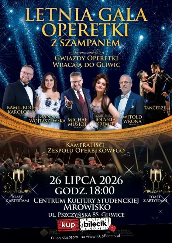 Gwiazdy Operetki Wracają do Gliwic