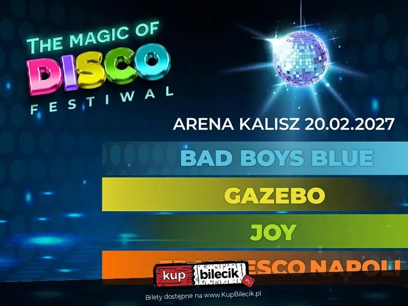 Bad Boys Blue, Gazebo, Francesco Napoli i Joy