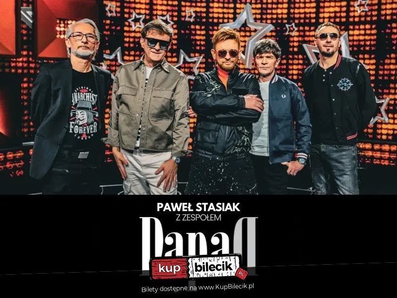 Paweł Stasiak z zespołem Papa D w Cavatina Hall