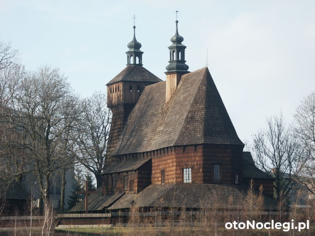 Gotycki kościół zbudowany w Haczowie schyłkowych latach XIV w. Źródło UG Haczów.