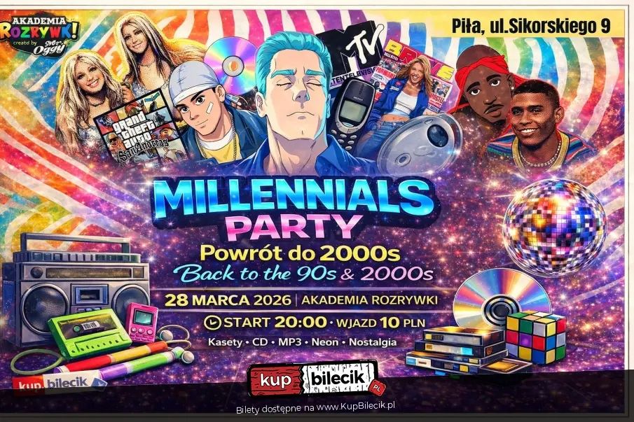 IMPREZA Z CYKLU: MILENIALSI
