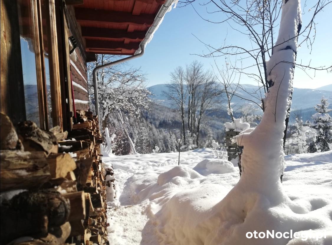 Chałupa z widokiem w górach Zawoja (49)
