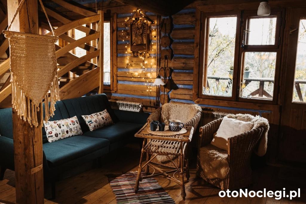 Chałupa z widokiem w górach Zawoja (1)