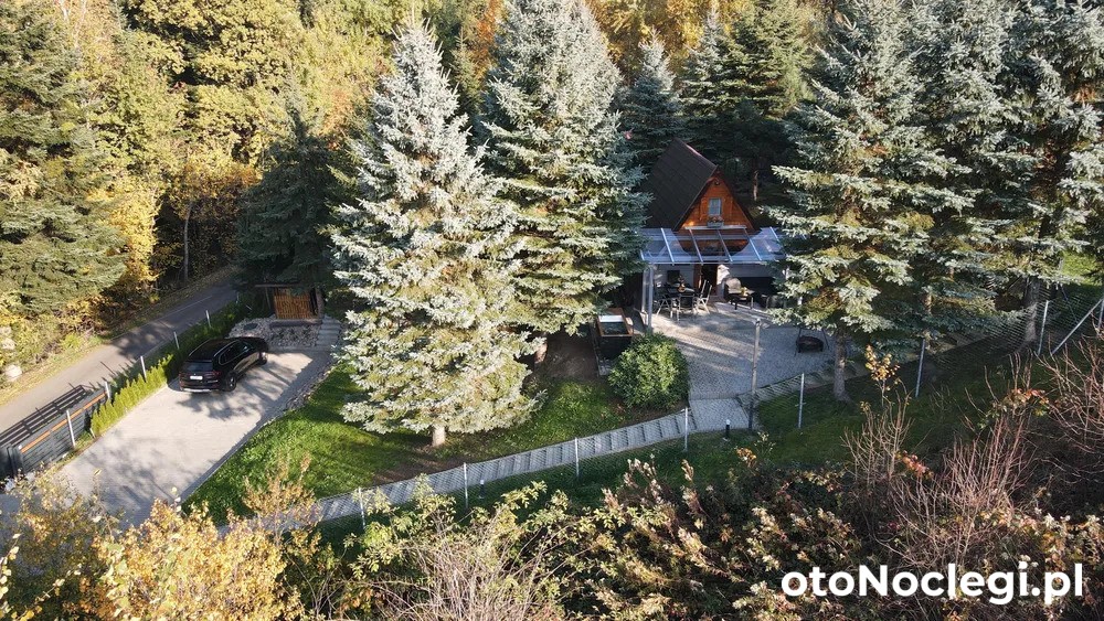 Górski drewniany domek w lesie Premium SPA - Gródek nad Duna (1)