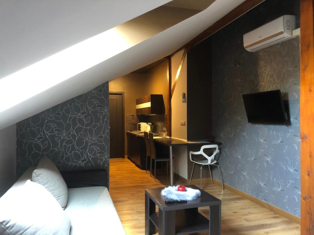 Apartament z prysznicem