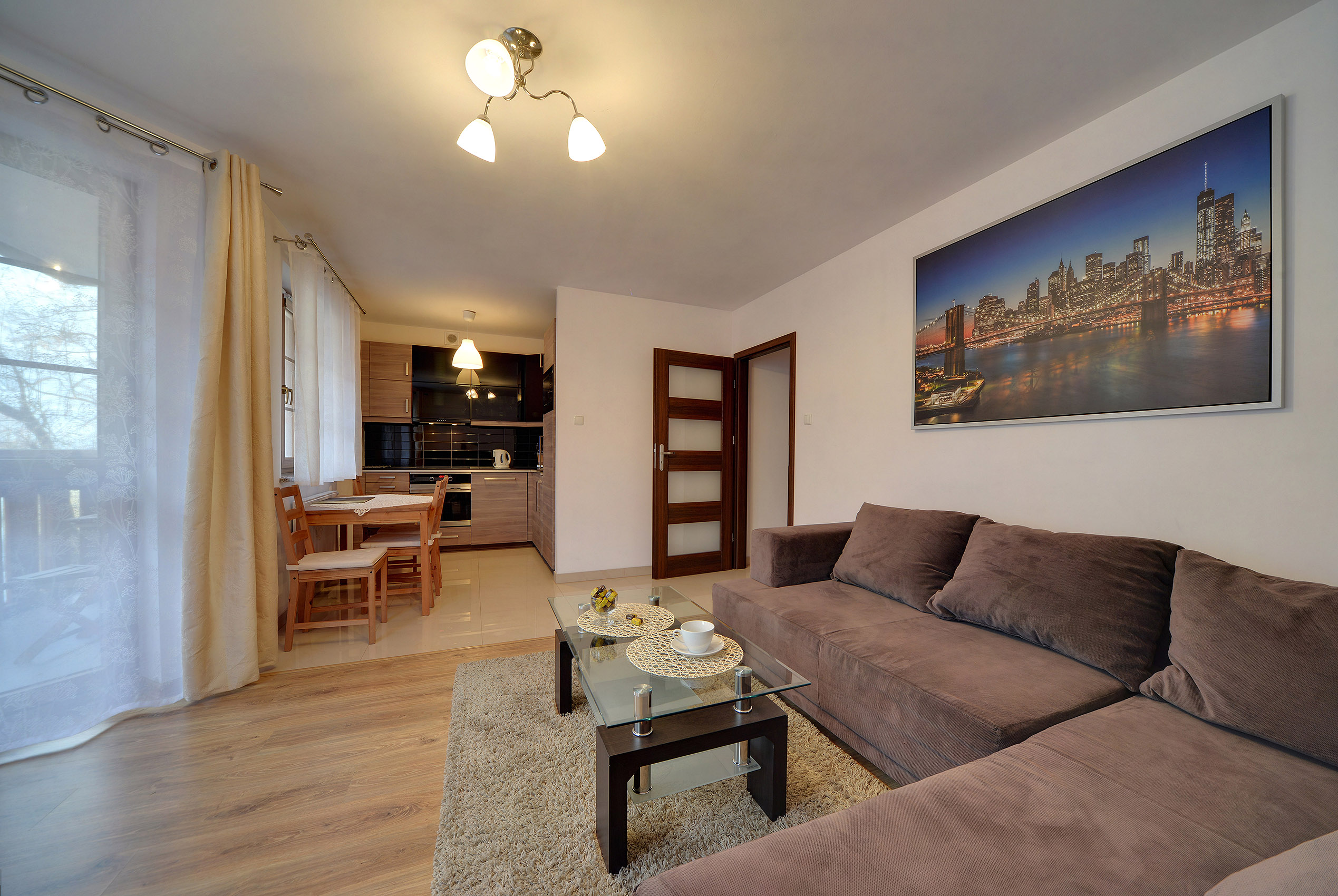 Apartament 4 osobowy z balkonem