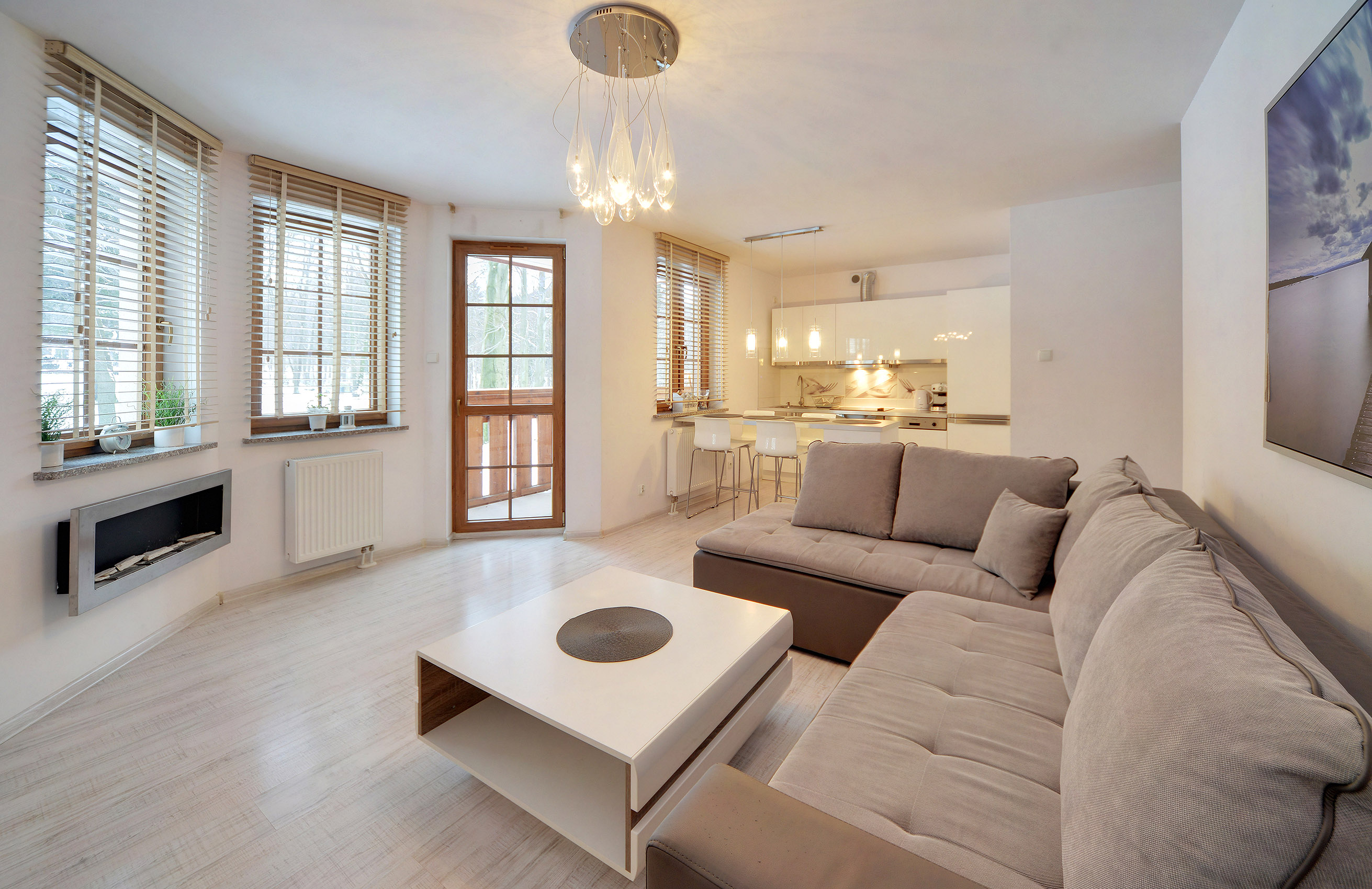 Apartament 4 osobowy z widokiem na park