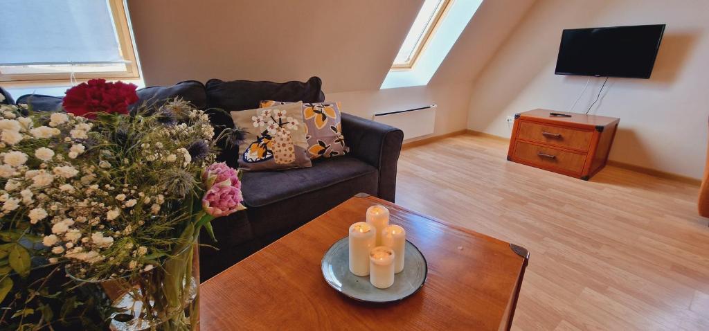 Apartament z widokiem na jezioro