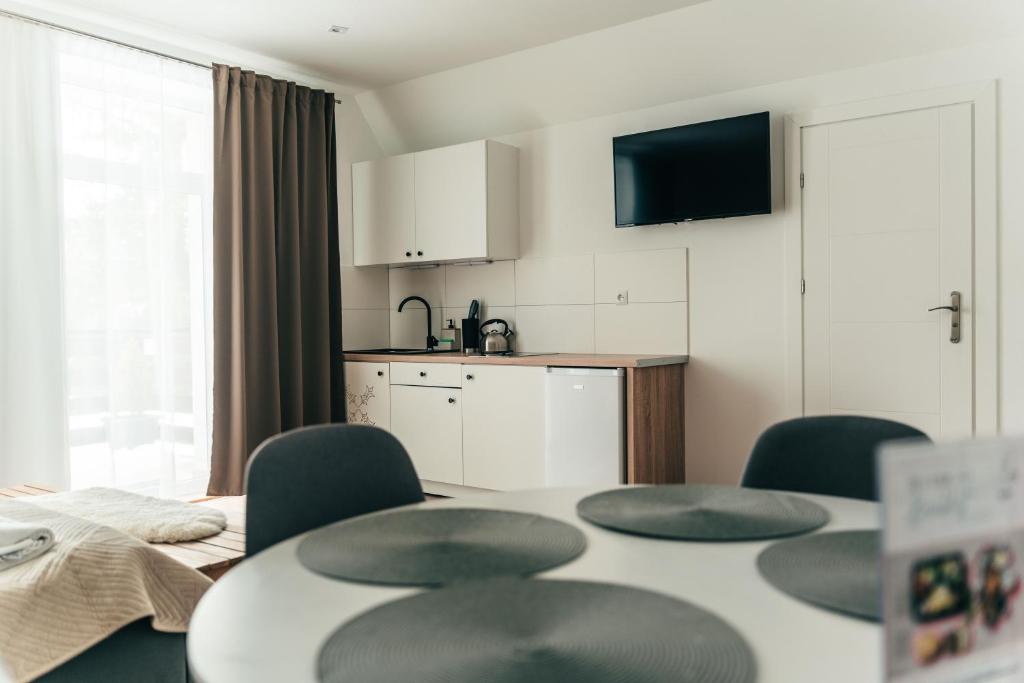 Apartament z 1 sypialnią i tarasem