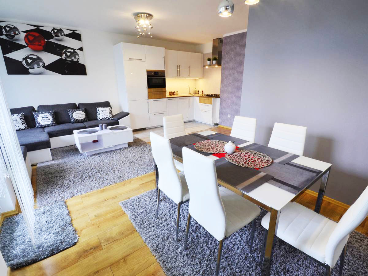 Apartament 6 osobowy z 2 sypialniami