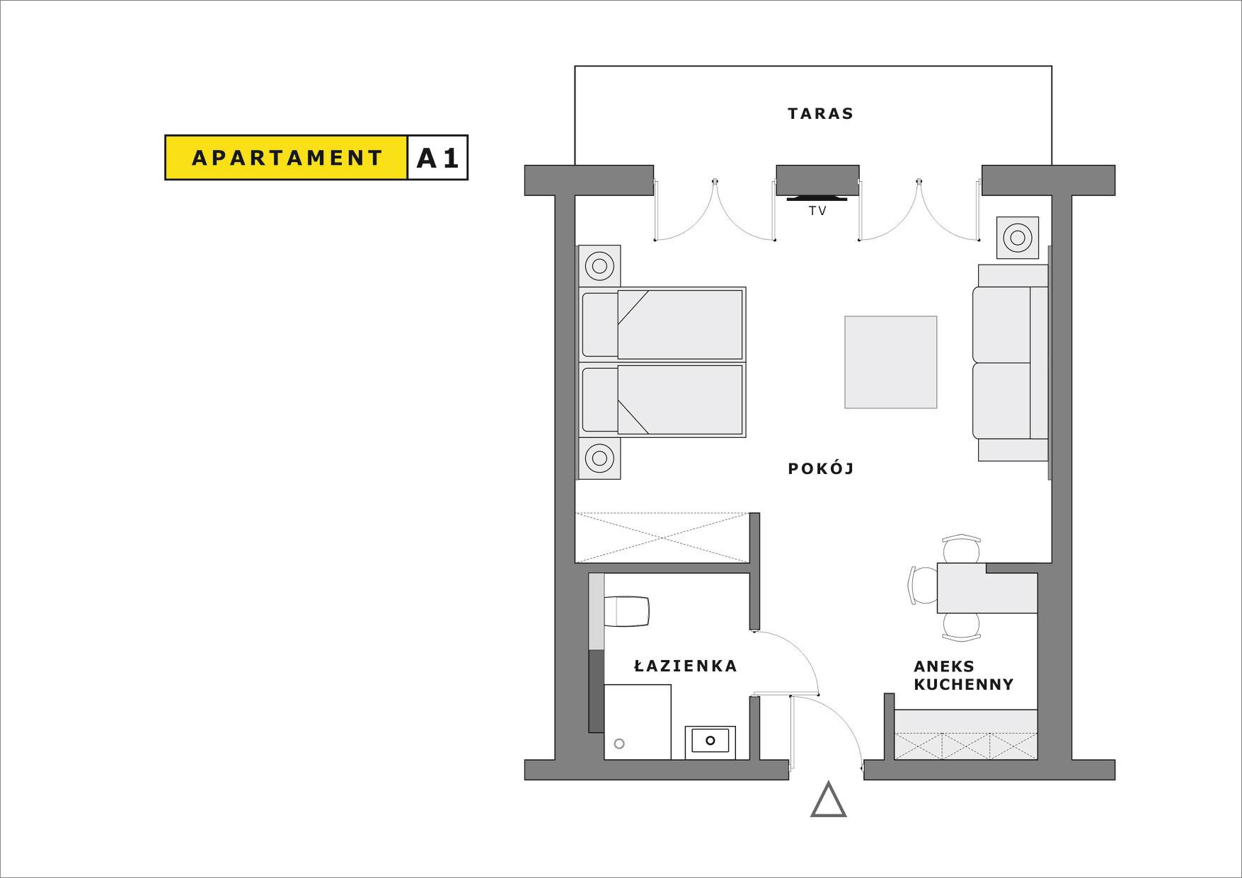 Apartament 2 osobowy