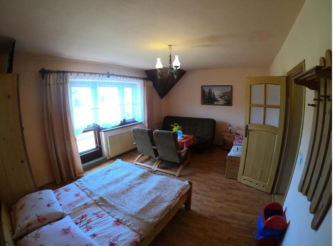 Pokój 4 osobowy z widokiem na góry