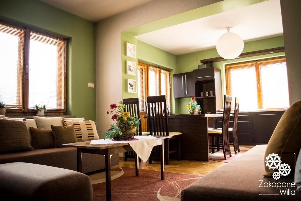 Apartament typu Suite z widokiem na góry