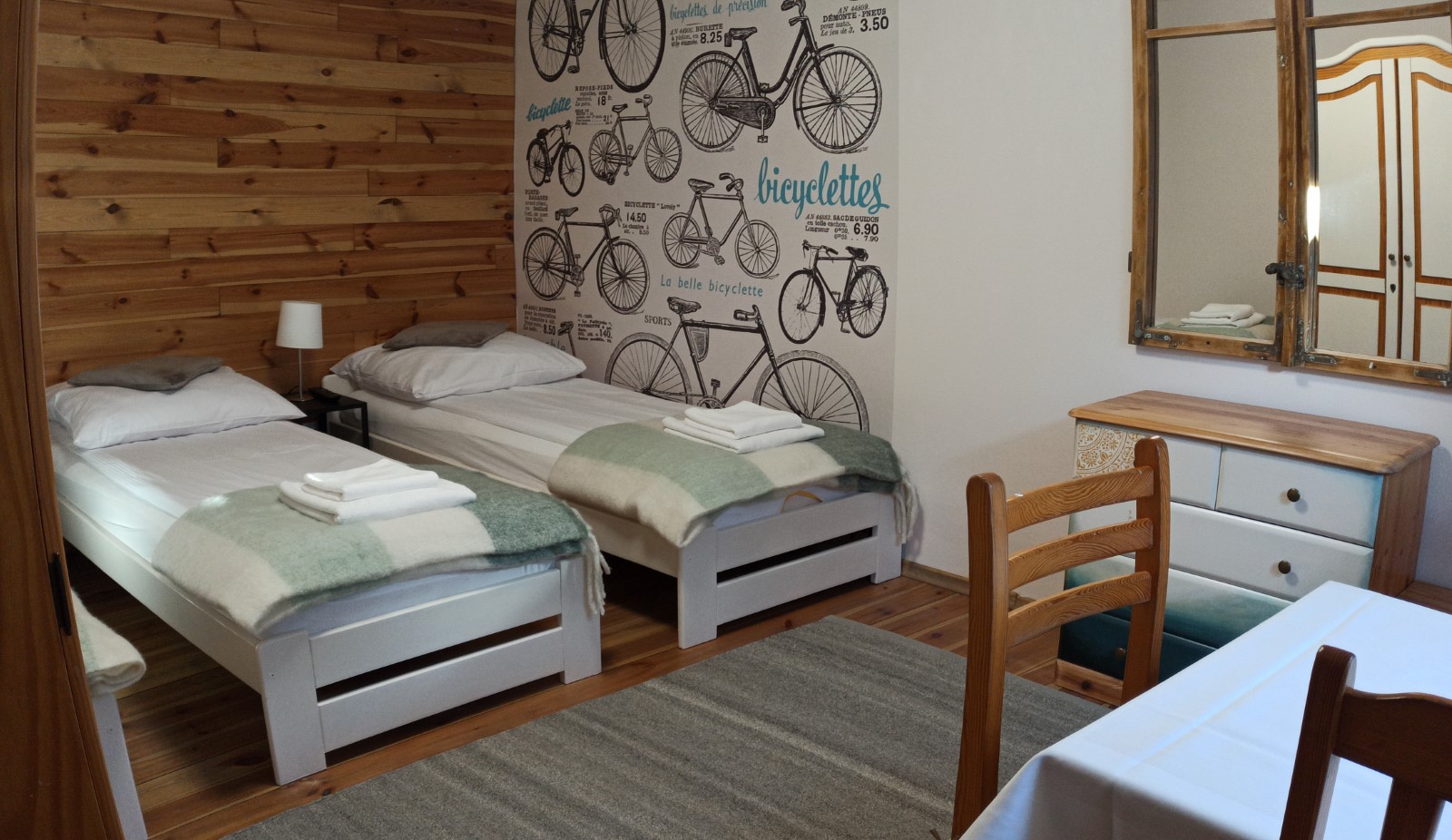 Pokój 3 osobowy Rowerowy Zaułek