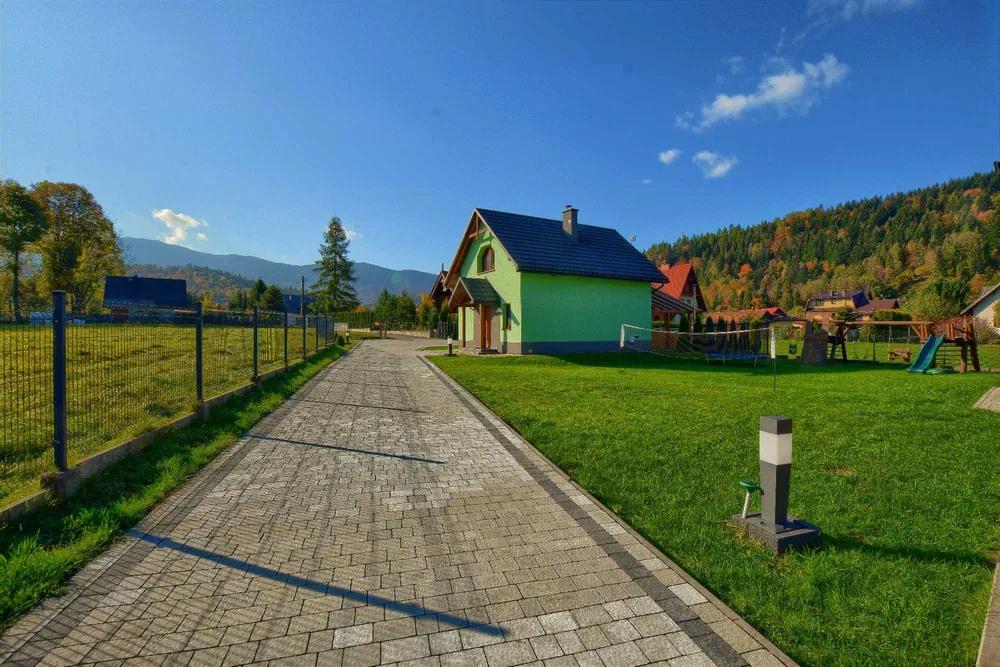 Domek zielony