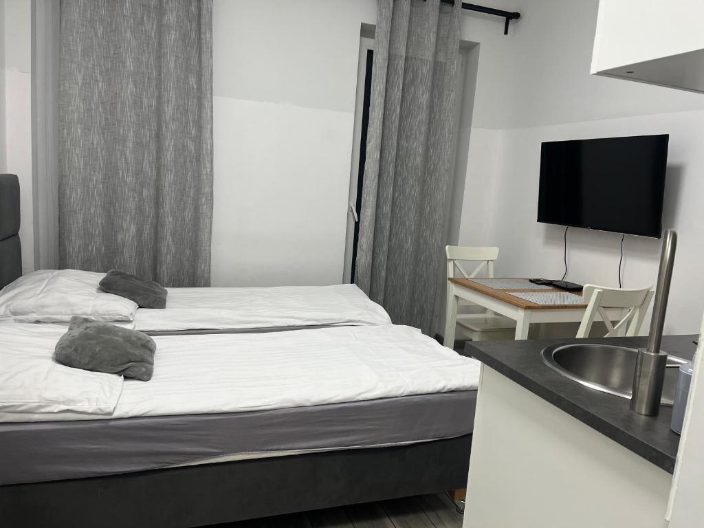 Pokój Dwuosobowy z widokiem na jezioro