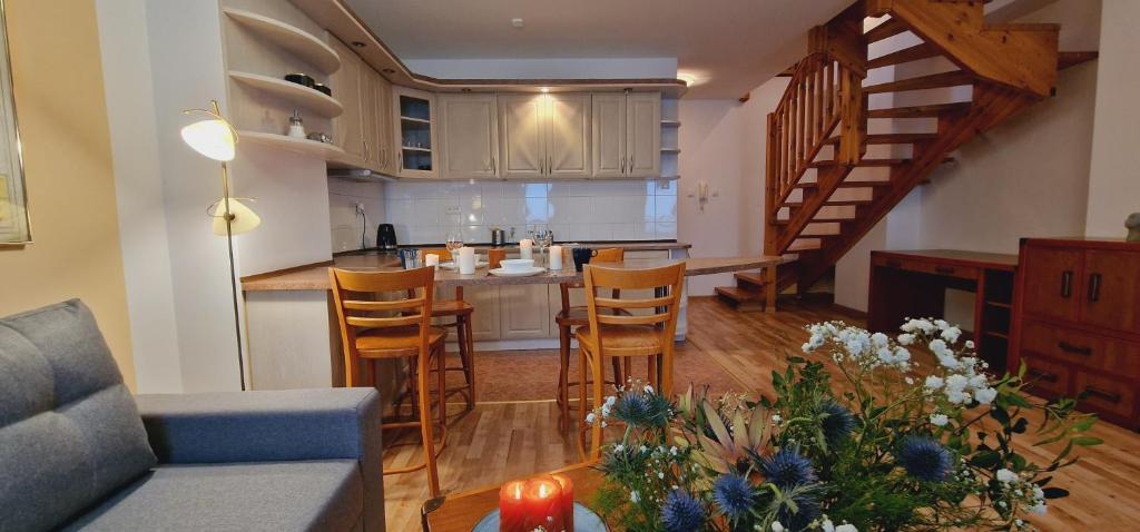 Apartament z widokiem na jezioro