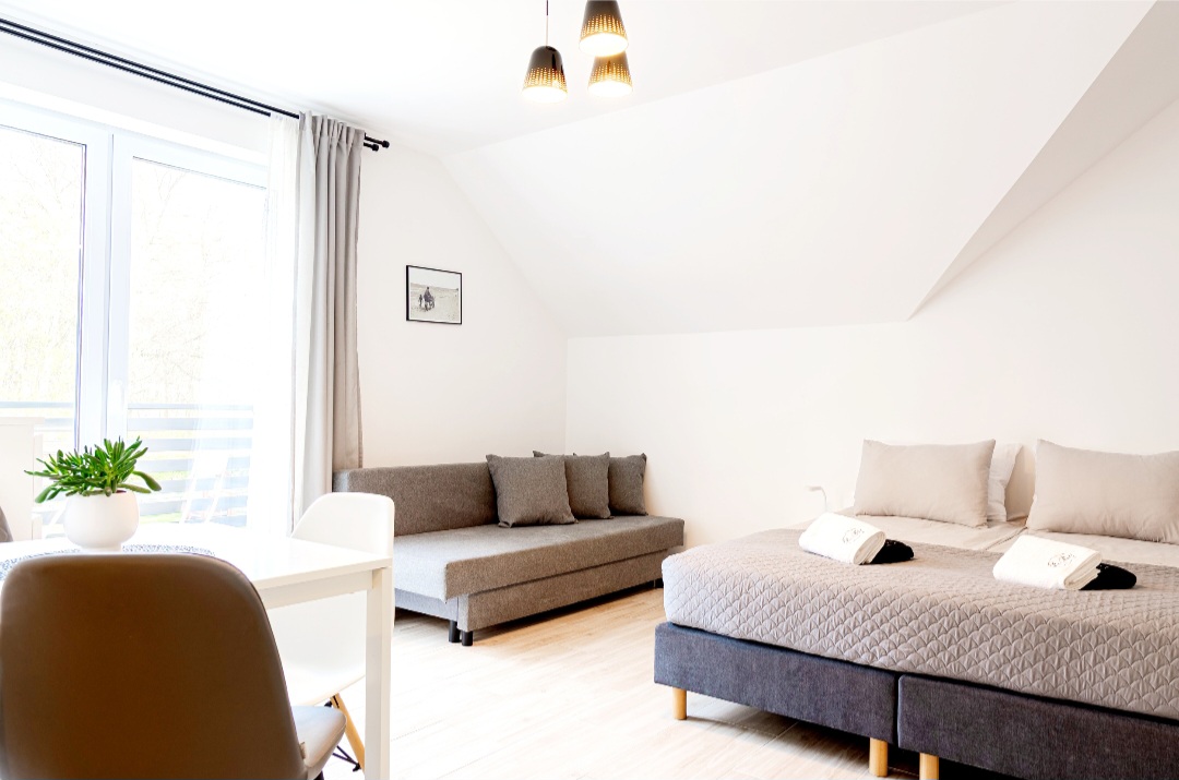 Apartament 3-4 osobowy z balkonem