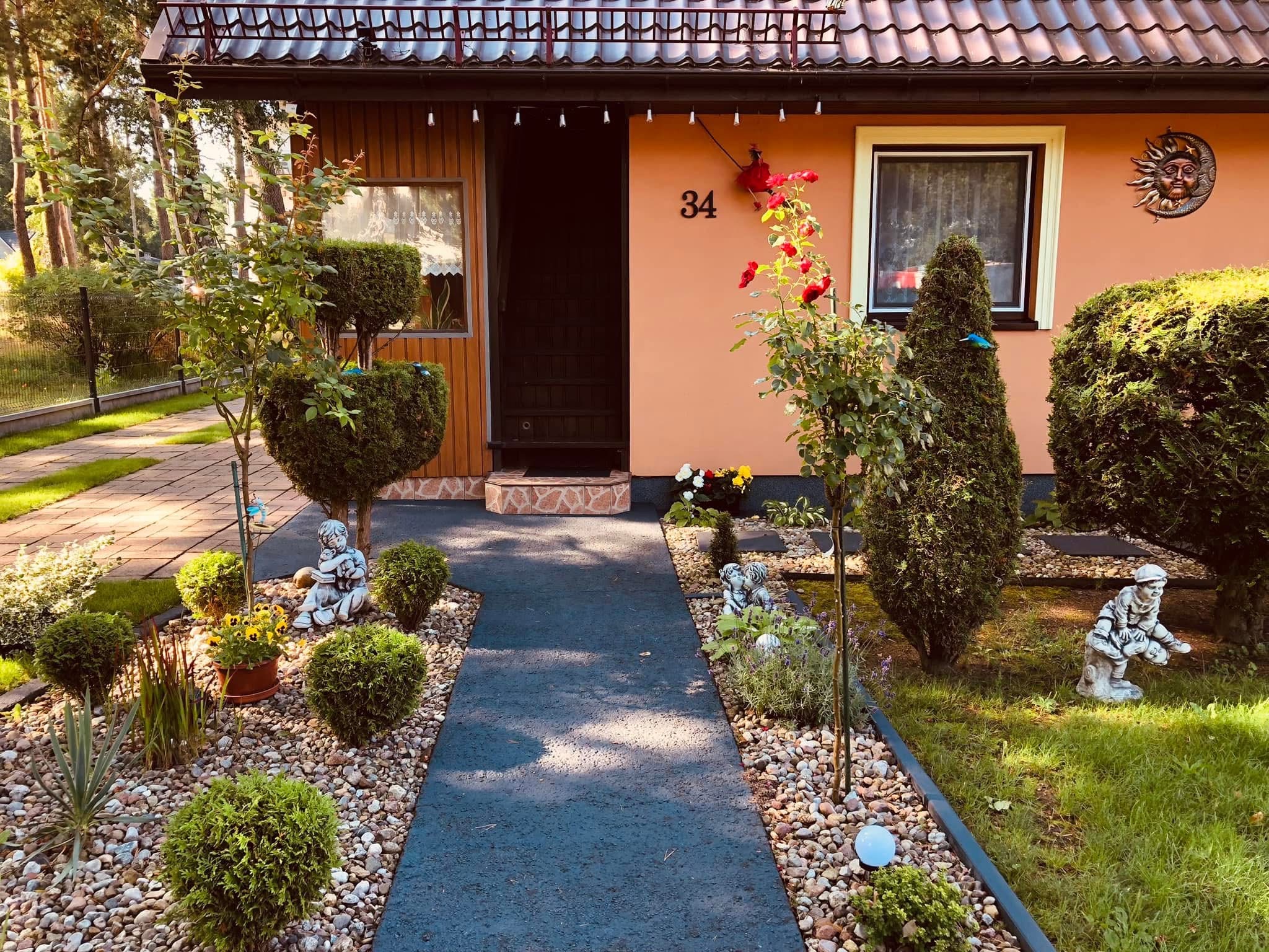Apartament Dwupokojowy 40 mkw, z Balkonem, Niezależne wejście z ogrodu, Na piętrze