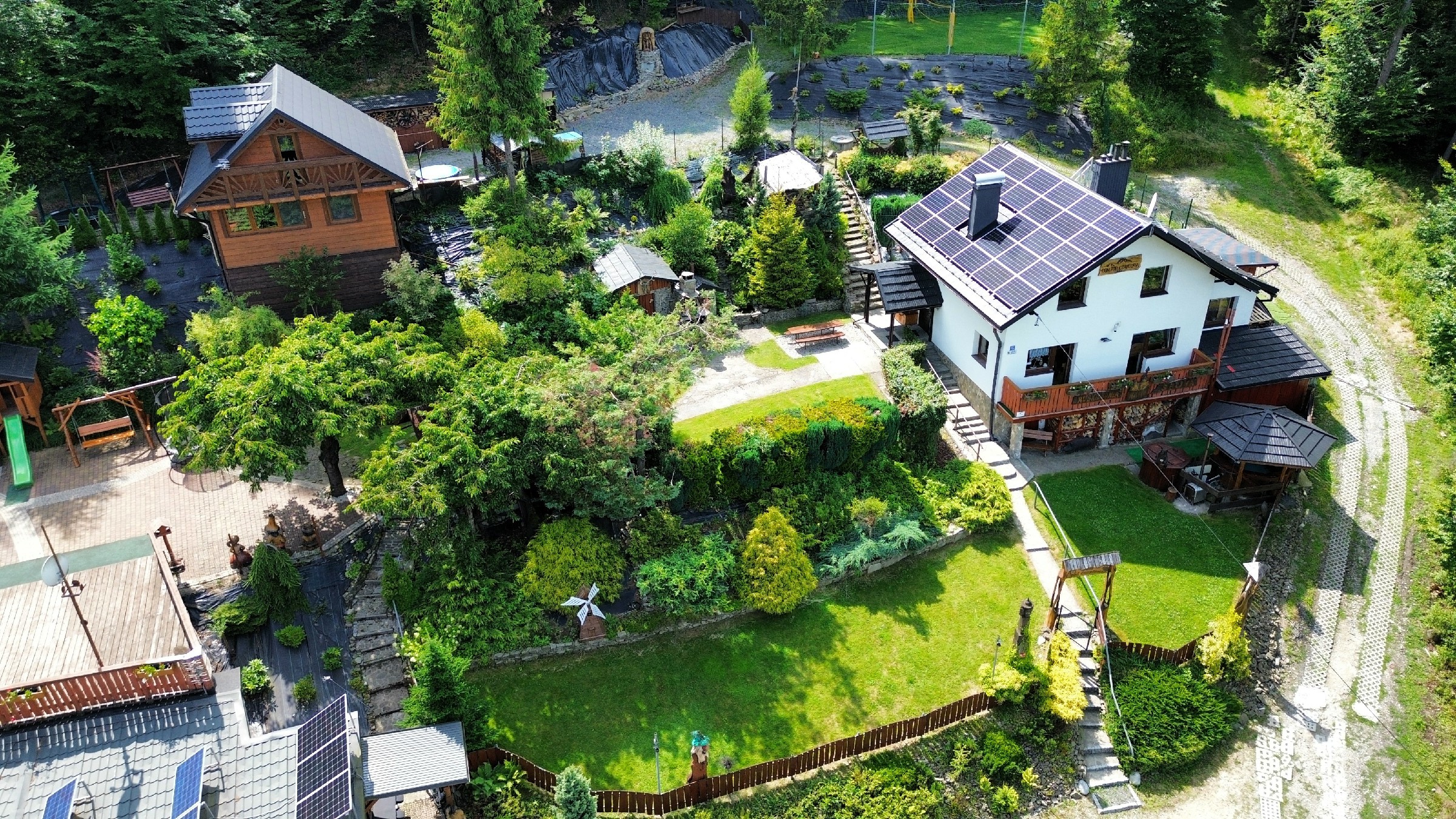 Domek pod Czantorią koronka