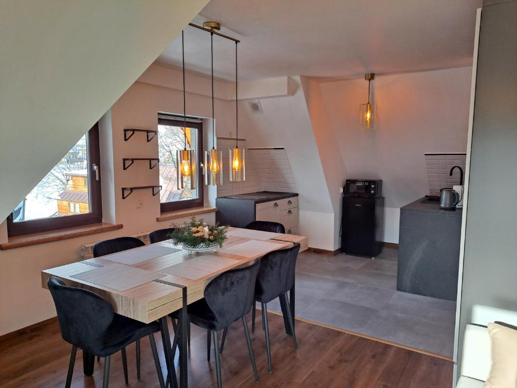 Apartament z widokiem na góry